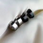 Sterling Silver Chunky Huggie Hoop Earrings, thumbnail 5 of 7