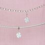 Sterling Silver Four Leaf Clover Charm, thumbnail 2 of 7
