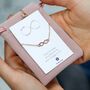 Delicate Infinity Necklace, thumbnail 3 of 4