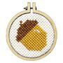 Acorn Do Without You! Mini Matchbox Cross Stitch Kit, thumbnail 2 of 3
