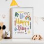 Oh Happy Day Nursery Print, thumbnail 2 of 6