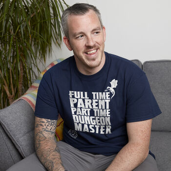 Part Time Dungeon Master Gamer T Shirt, 2 of 7