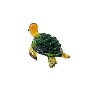 Hand Blown Glass Turtle Ornaments, 5 of 5