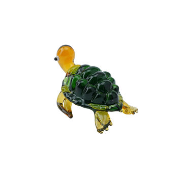 Hand Blown Glass Turtle Ornaments | Gift Boxed | Decoration | Collectable | Gift For Home, 5 of 5