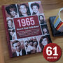 1965: What A Year To Be Born | 61st Birthday Gift Book, thumbnail 1 of 12