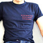 Roman Numeral Dates. Personalised Valentine's T Shirt, thumbnail 2 of 2
