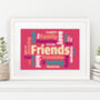 Personalised Typographic Word Cloud Print, thumbnail 4 of 12