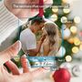 Personalised First Christmas Together Photo Ornament, thumbnail 5 of 9