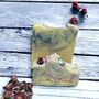 Soap Bar Small/Large With Rose Geranium Essential Oil Gift, thumbnail 1 of 12