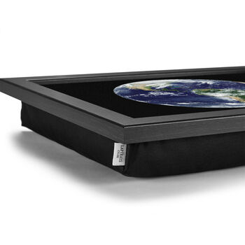 Earth From Space Lap Tray With Beanbag Cushion, 3 of 7