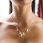 Lili Crystal Bridal Necklace, thumbnail 1 of 5