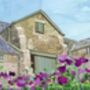 Trerice House Barns, Newquay, Cornwall Art Print, thumbnail 2 of 3