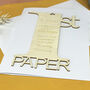Personalised Paper 1st Anniversary Card, thumbnail 10 of 10