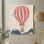 Ballon Riding Mouse Nursery Art Print, thumbnail 6 of 6