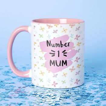 Choose Your Design Number One Mum Mother's Day Mug, 4 of 8