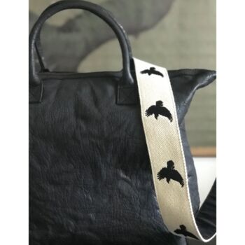 Wdts Weekend Bag Black, Leather, 2 of 3