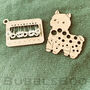 Alpaca Knitting Needle Gauge And Stitch Marker Set, thumbnail 2 of 8