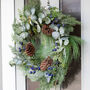 Eucalyptus And Blue Berry Christmas Wreath, thumbnail 3 of 5