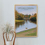 Mitcham Common London Travel Poster Art Print, thumbnail 5 of 8