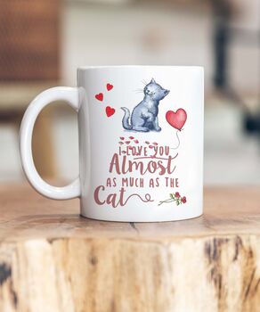 Cat Breed Almost As Much As The Cat Ceramic Mug, 4 of 6