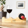 Personalised Couples Initials Wine Rack, thumbnail 1 of 1