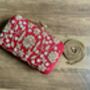 Sofia Kaur Red Bridal Clutch, thumbnail 4 of 6