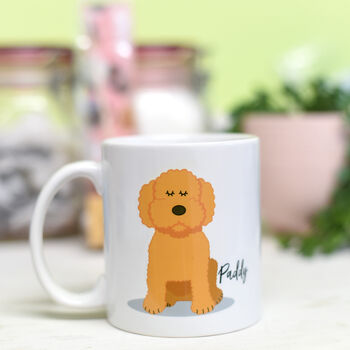 Personalised Cute Dog Name Mug Gift, 6 of 12
