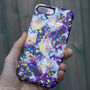 Purple Jewels Tough Matt Phone Case, thumbnail 1 of 2