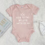 Personalised New To The Tribe Babygrow, thumbnail 5 of 11