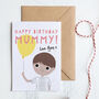 Customised Mummy Birthday Card, thumbnail 2 of 8