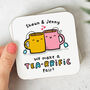 Personalised Mug 'We Make A Tea Rrific Pair', thumbnail 2 of 2