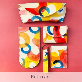 Leather Glasses Case Hand Painted, 9 of 9