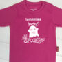 Personalised Girls Sweet And Spooky Halloween T Shirt, thumbnail 1 of 8