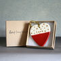 Ceramic Hanging Red Love Heart Decoration, thumbnail 1 of 3