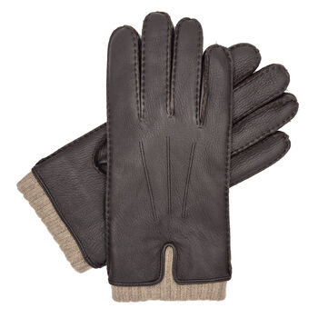 Sherborne. Men's Cashmere Lined Leather Glove, 5 of 10