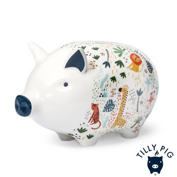 Tilly Pig On Safari Piggy Bank, 3 of 10