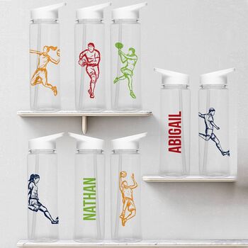 Basketball Personalised Water Bottles, 6 of 6