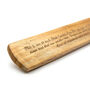 Personalised Cricket Bat: 18 Inch Laser Engraved, thumbnail 3 of 4