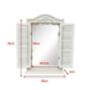 Distressed French Style Shutter Mirror, thumbnail 6 of 6