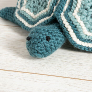 Giant Amelia The Turtle Knitting Kit, 3 of 8