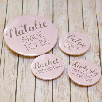 Personalised Hen Party Badge, 3 of 9