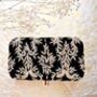 Amana Black Velvet Embroidered Clutch, thumbnail 4 of 4