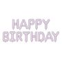 Pastel Purple Happy Birthday Balloon Kit, thumbnail 2 of 2