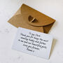 Personalised Wallet Metal Message Card For Dad, thumbnail 7 of 7