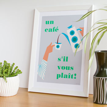 Retro Coffee Art Print, Gift For Coffee Lover, 2 of 6