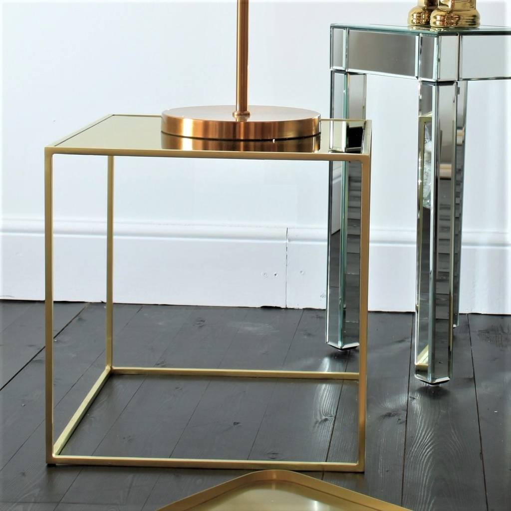 Cube Side Table By Out There Interiors
