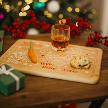 Personalised Christmas Eve Santa Treat Board, 6 of 10