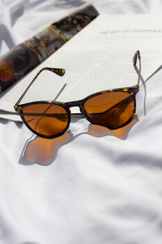 Tortoise Shell Traditional Style Sunglasses, 8 of 9