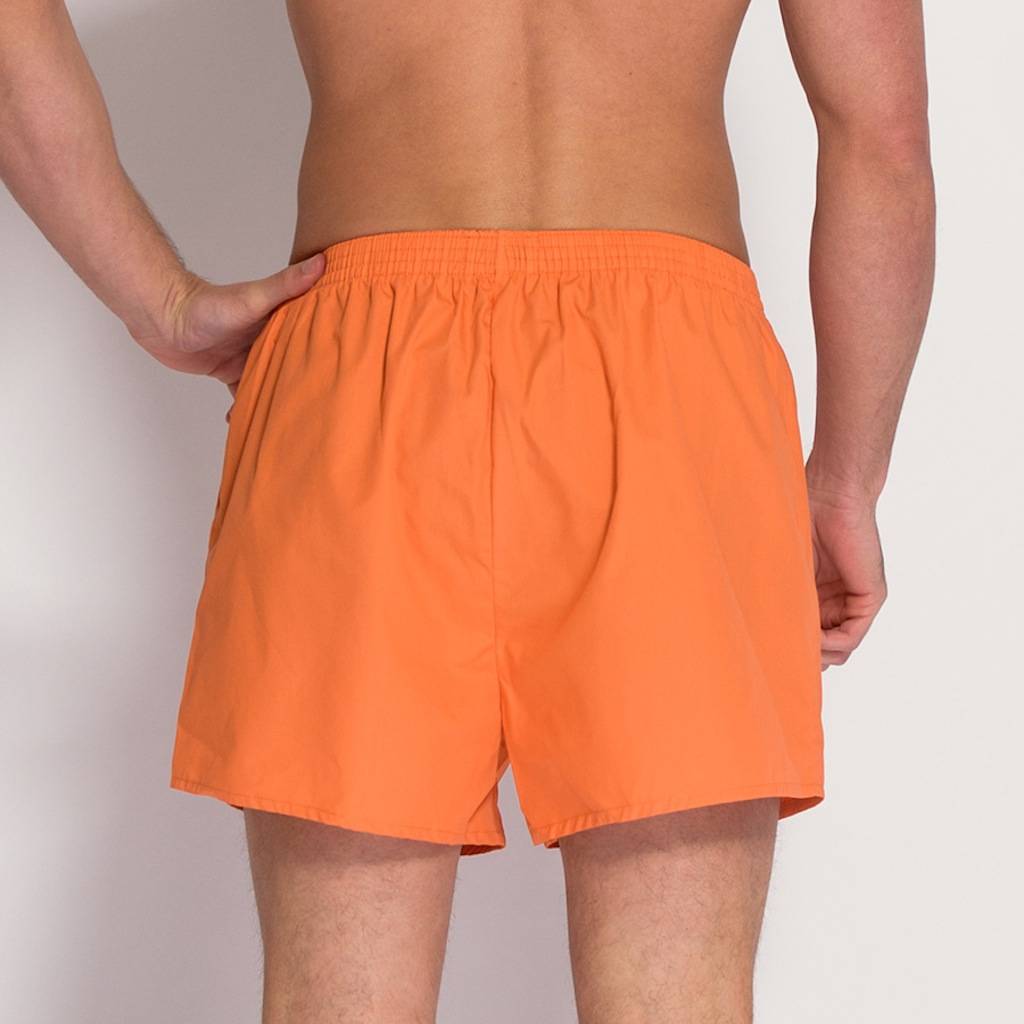 british boxer shorts in vibrant orange by british boxers ...