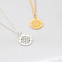 21st Birthday Gift Compass Travel Necklace, thumbnail 2 of 7